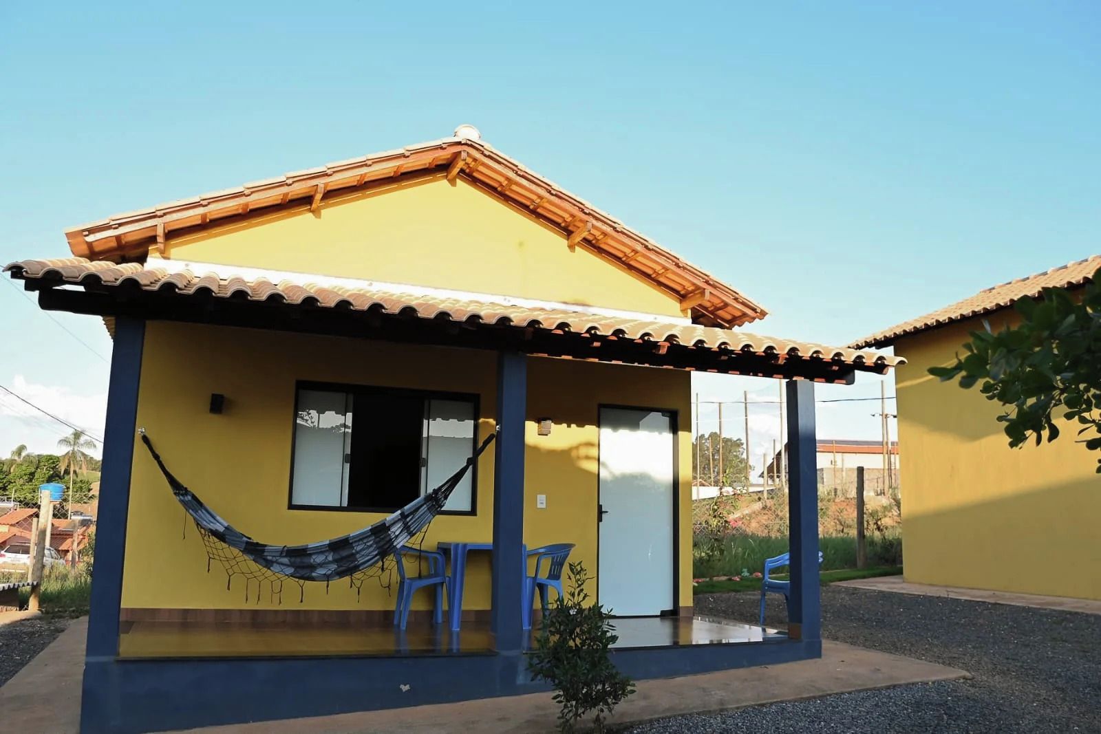 Chalet, vista al jardín | Vista desde la habitación