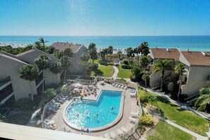 Pool - Chinaberry 465-Beautiful 6th floor 2 bed/2 bath unit with spectacular view (Sarasota)