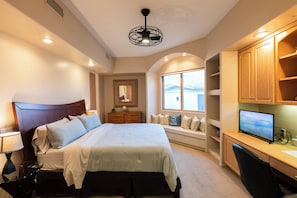 7 bedrooms, desk, iron/ironing board, travel cot - Desert Paradise: Waterslide, Pickleball, Basketball, Game Room, & Gym! (Palm Desert)