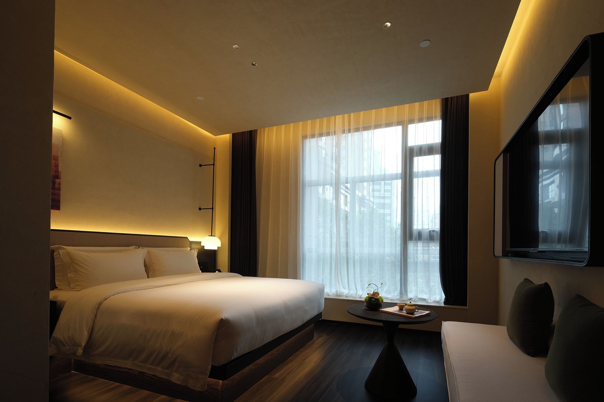 Chambre Double Luxe, vue ville | Vue de la chambre