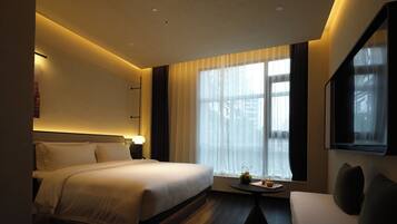 Chambre Double Luxe, vue ville | Vue de la chambre