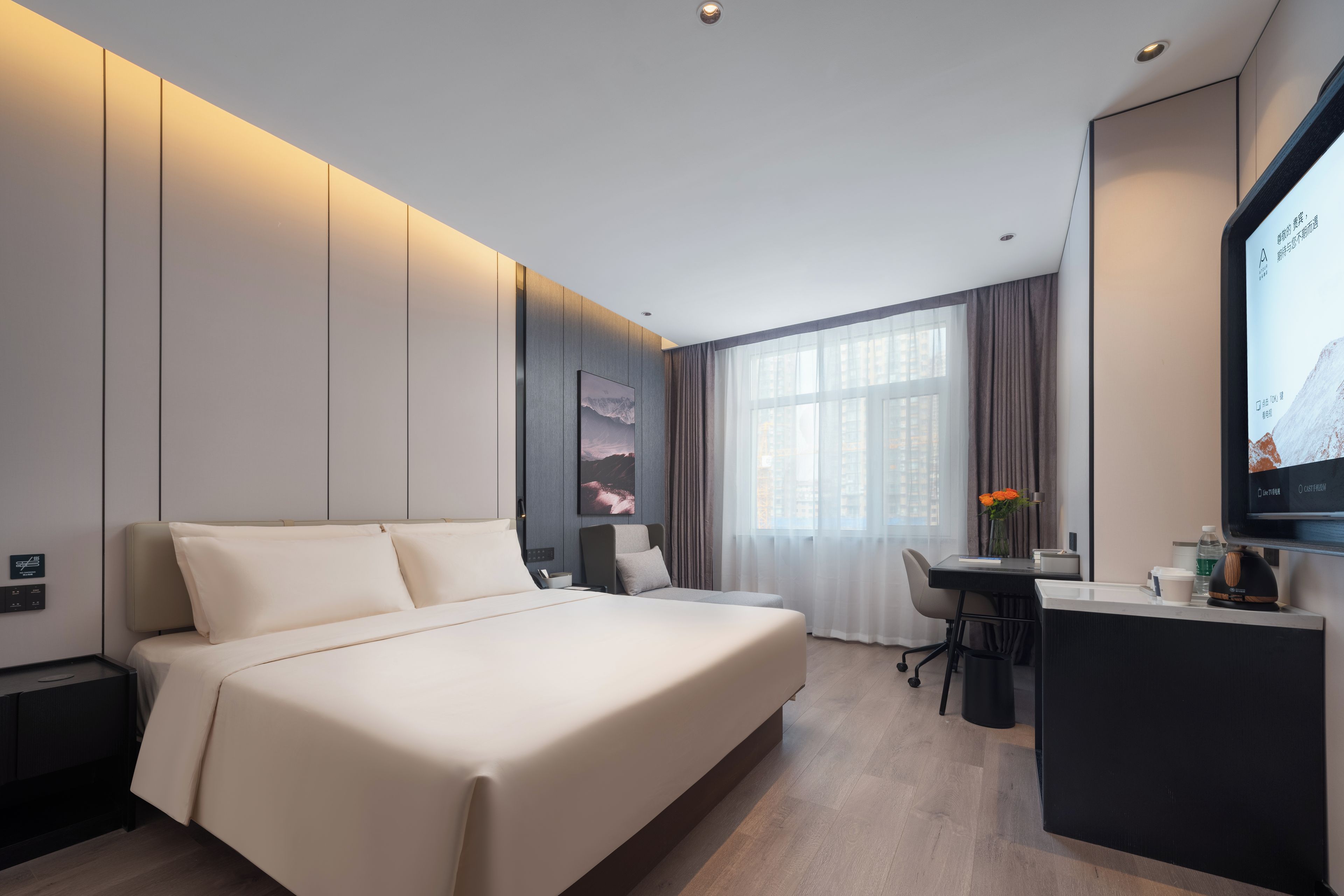 Comfort Double Room | Blackout drapes, iron/ironing board (on request), WiFi (free)