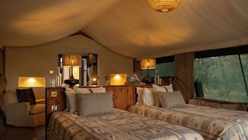 Family Tent, Garden View | In-room safe, desk, laptop workspace, WiFi (free)