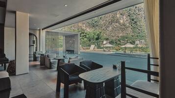 Lobby sitting area