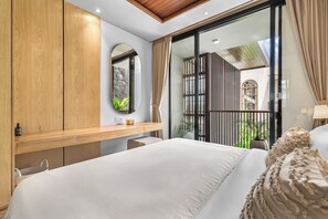 Villa, 3 Bedrooms, Pool View | View from room - Cardano Villa by Kozystay - Canggu (North Kuta, Badung)