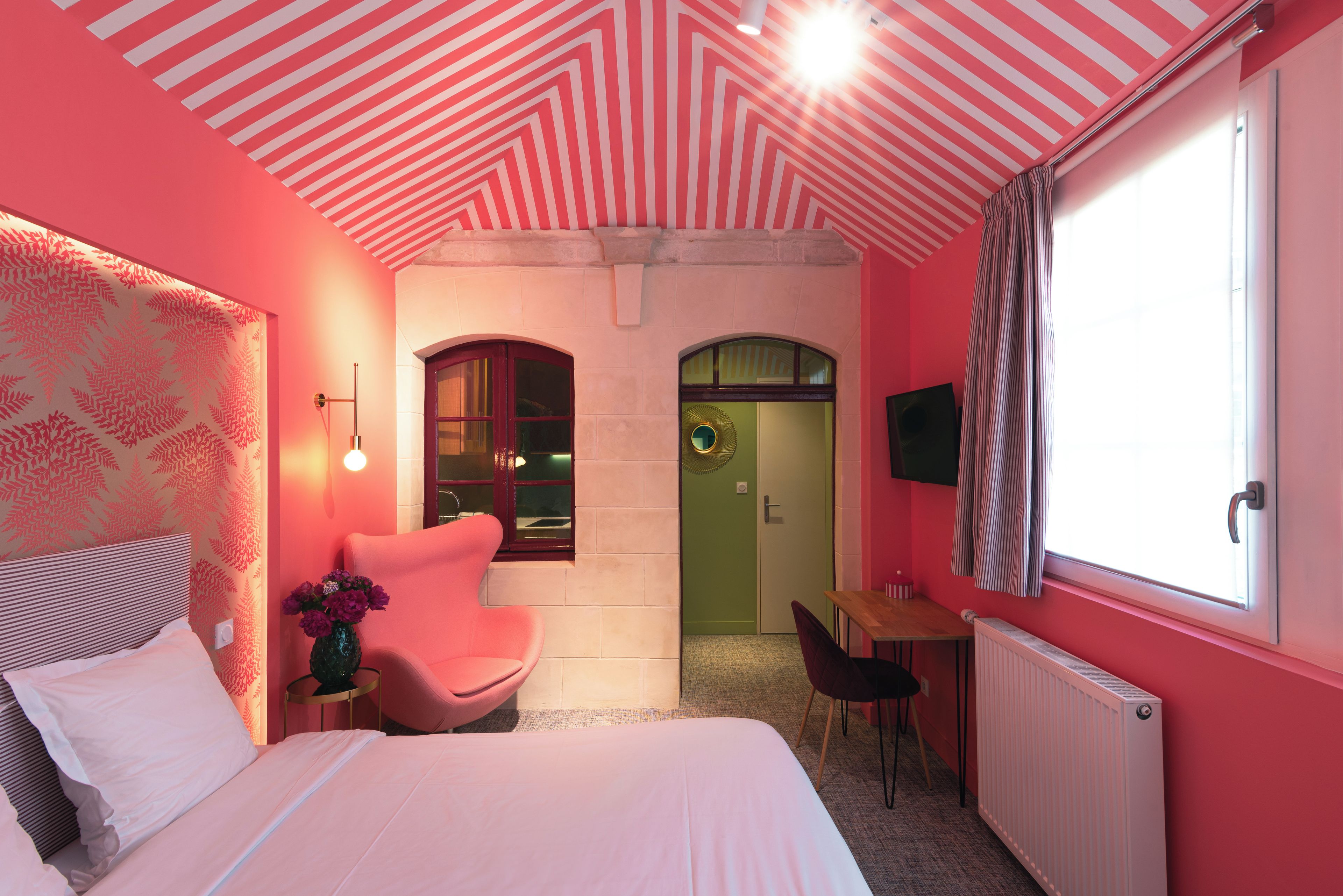 Basic Double Room, Garden View | Blackout curtains, soundproofing, iron/ironing board (on request)