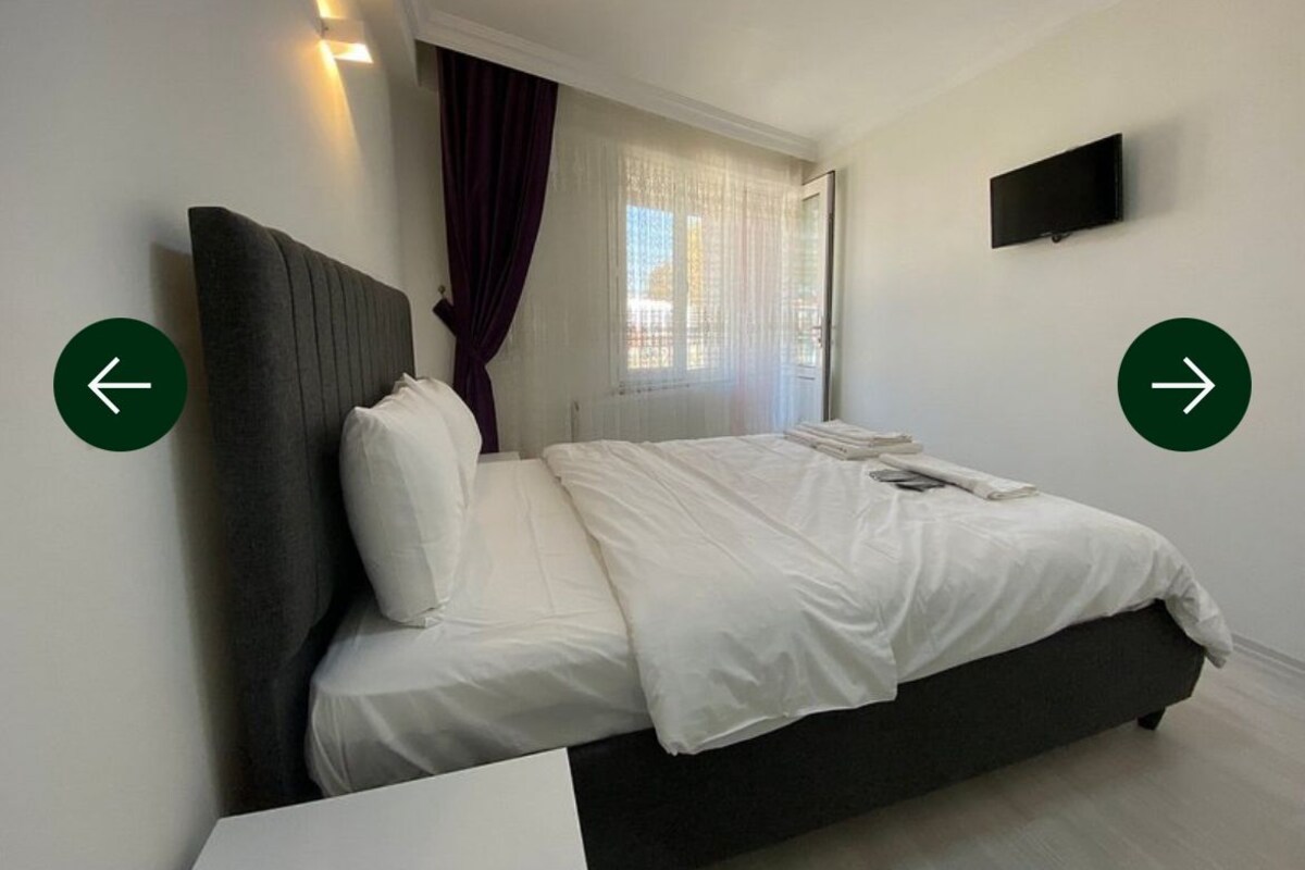 Standardzimmer, Balkon, Stadtblick