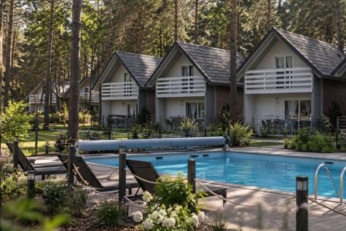 Ferienhaus, Poolblick | Pool