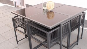 Outdoor dining - Vrbo Property (Heilbronn)
