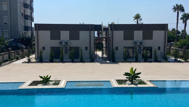 Seasonal outdoor pool - LUNA MARE REZİDANS (FİNİKE)