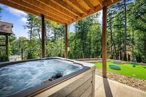 Cabin, 5 phòng ngủ | Bồn tắm spa ngoài trời