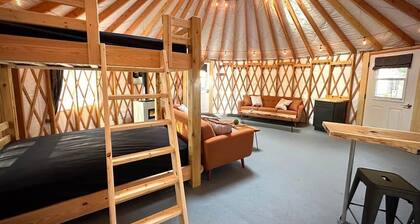 The Magalloway Glamping Yurt in Bethel, Maine