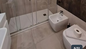 Bathroom - Room '1 - Villa Fragi' with Mountain View, Wi-Fi and Air Conditioning (Cinisi)