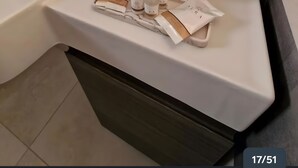 Bathroom - Room '5 - Villa Fragi' with Mountain View, Wi-Fi and Air Conditioning (Cinisi)