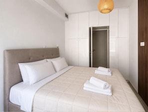 Iron/ironing board, WiFi - Buka | Modern One-Bedroom Apartment near Ladadika (Thessaloniki)