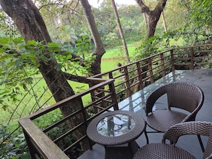 Luxury Studio, Balcony, River View | Balcony - Captain's Camp (Sirsi)
