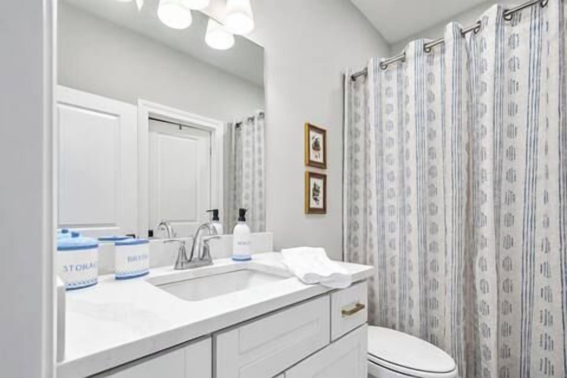 Hair dryer, towels