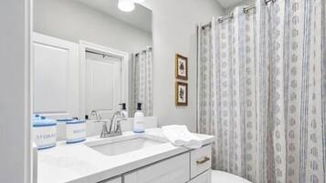 Hair dryer, towels