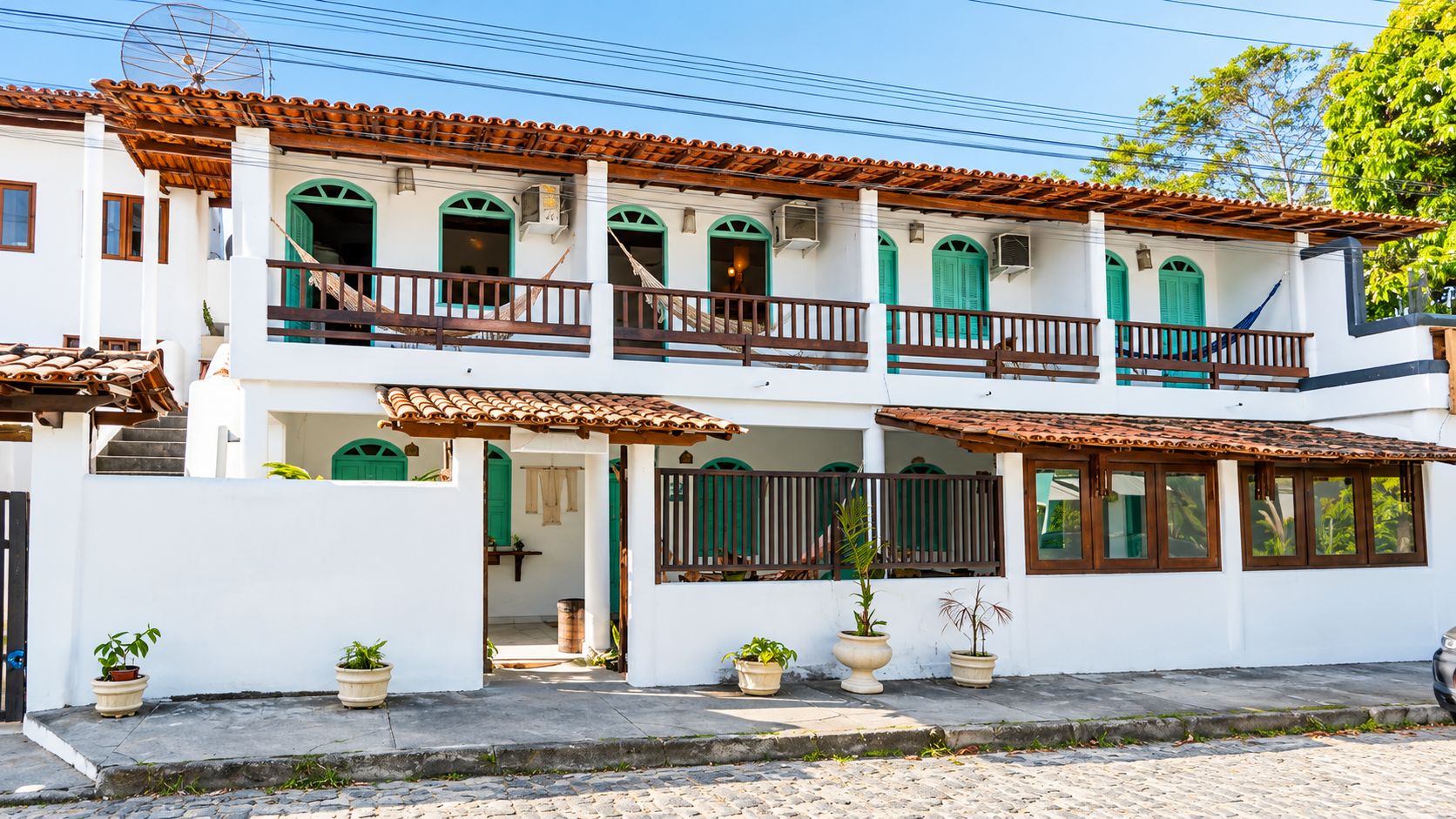 Fachada del alojamiento