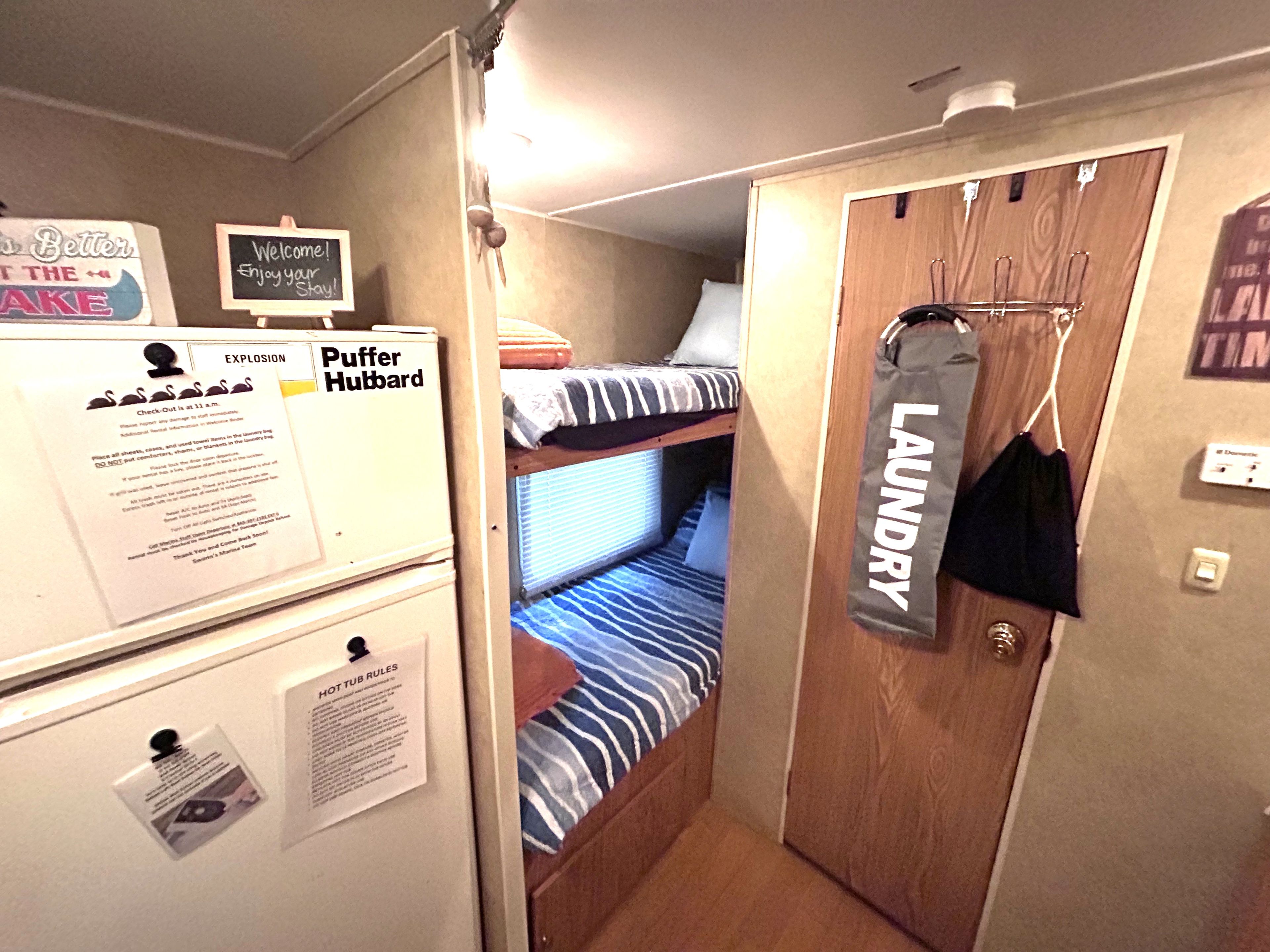 Free WiFi, bed sheets