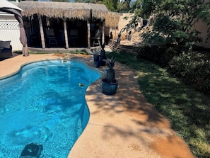Unclassified image, 2 of 10, button - Soothing 3-bedroom house with Tiki paradise/pool/AC in charming Albuquerque (Albuquerque)