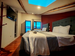 Habitación doble clásica, vista a la montaña | Wifi gratis 