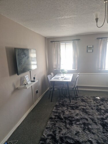 Quiet and peaceful living space with off-road parking.