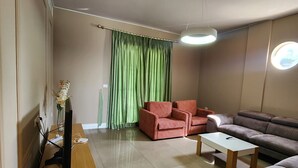 Deluxe Suite, Balcony, City View | Living area - Jurgen Resort (Dajt)