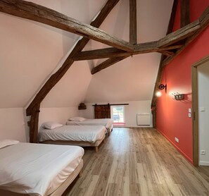 Iron/ironing board, internet, bed sheets - Farmhouse vacation rental 30 minutes from Disney and 1 hour from Paris (Le Plessis-Placy)