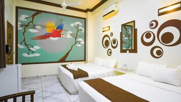 Standard Double Room | Premium bedding, down duvets, in-room safe, laptop workspace