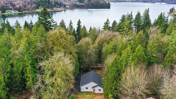 Aerial view - Lakefront • Near Mason General Hospital (Shelton)