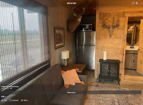 Sportsman paradise 2 beautiful rooms in Hamburg/mozier Illinois in quiet Calhoun