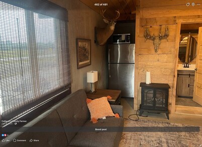 Sportsman paradise 2 beautiful rooms in Hamburg/mozier Illinois in quiet Calhoun