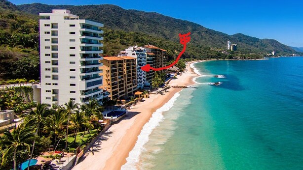 Beach - Loaded 2-bedroom view condo on the prettiest
beach in Vallarta (Jal.)
