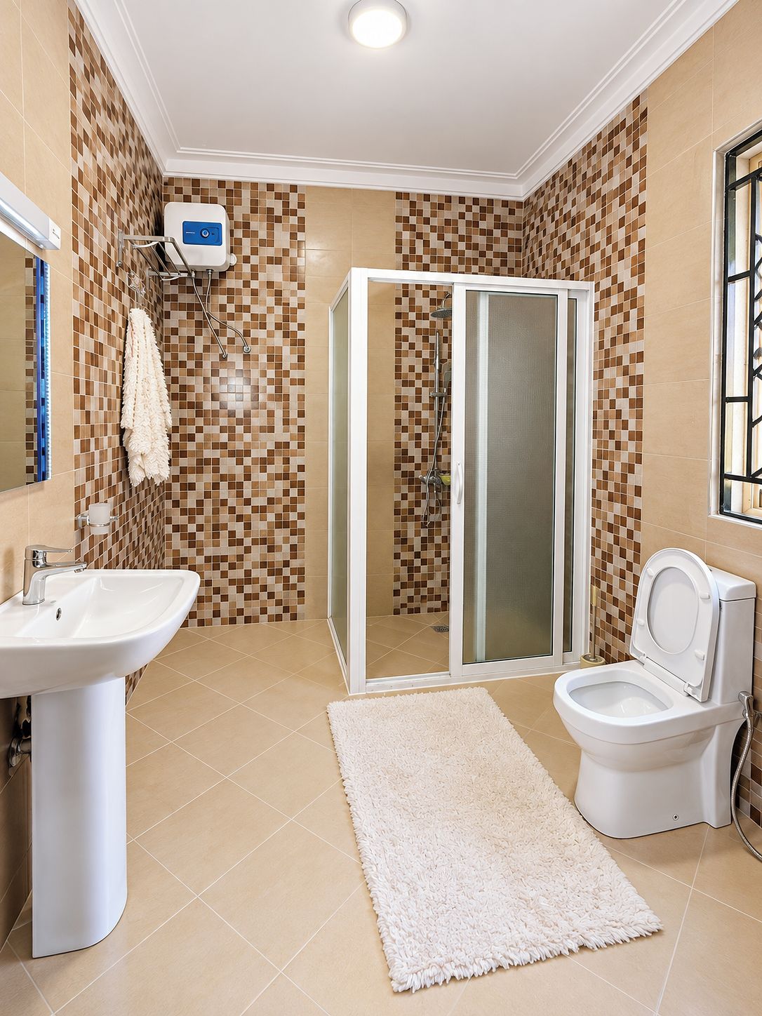 Appartement Confort, balcon, vue lac | Salle de bain