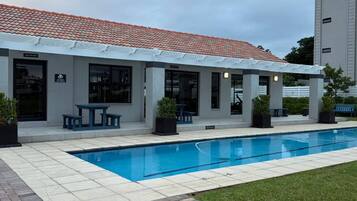 Apartment, 2 Bedrooms, Accessible, Balcony | Pool | Outdoor pool