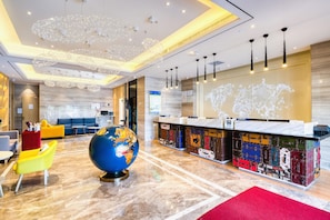 Lobby - Kyriad Marvelous Hotel Haerbin West High-speed Railway Station Wanda (Harbin)