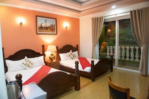 Chambre Familiale, vue ville