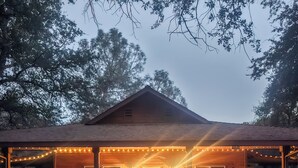 Cottage, terras, uitzicht op tuin | Exterieur