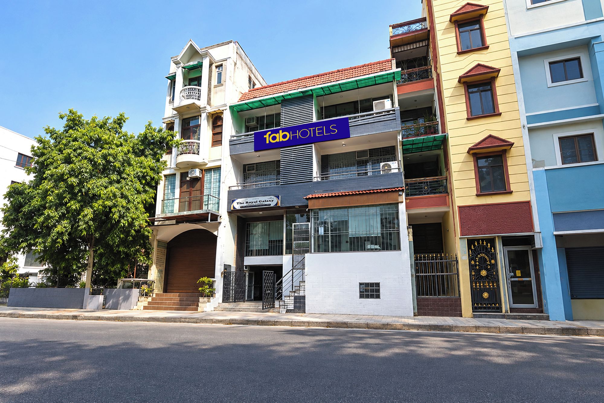 Fachada de la propiedad