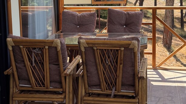 Standard Bungalow, Mountain View | Outdoor dining - BULUT DOĞA EVLERİ (ERDEMLİ)