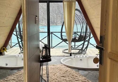 A-Frame Glamp 1, Attabad Lake