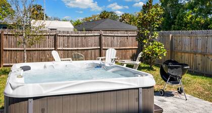 Beach Home Hot Tub · Sauna · Arcade · Bikes · 9BR