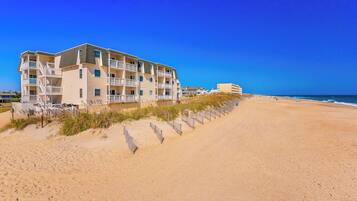Accommodatie ligt op het strand