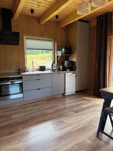 Siedlisko pod Witoszą – A wooden house for exclusive use with a garden in the Giant Mountains