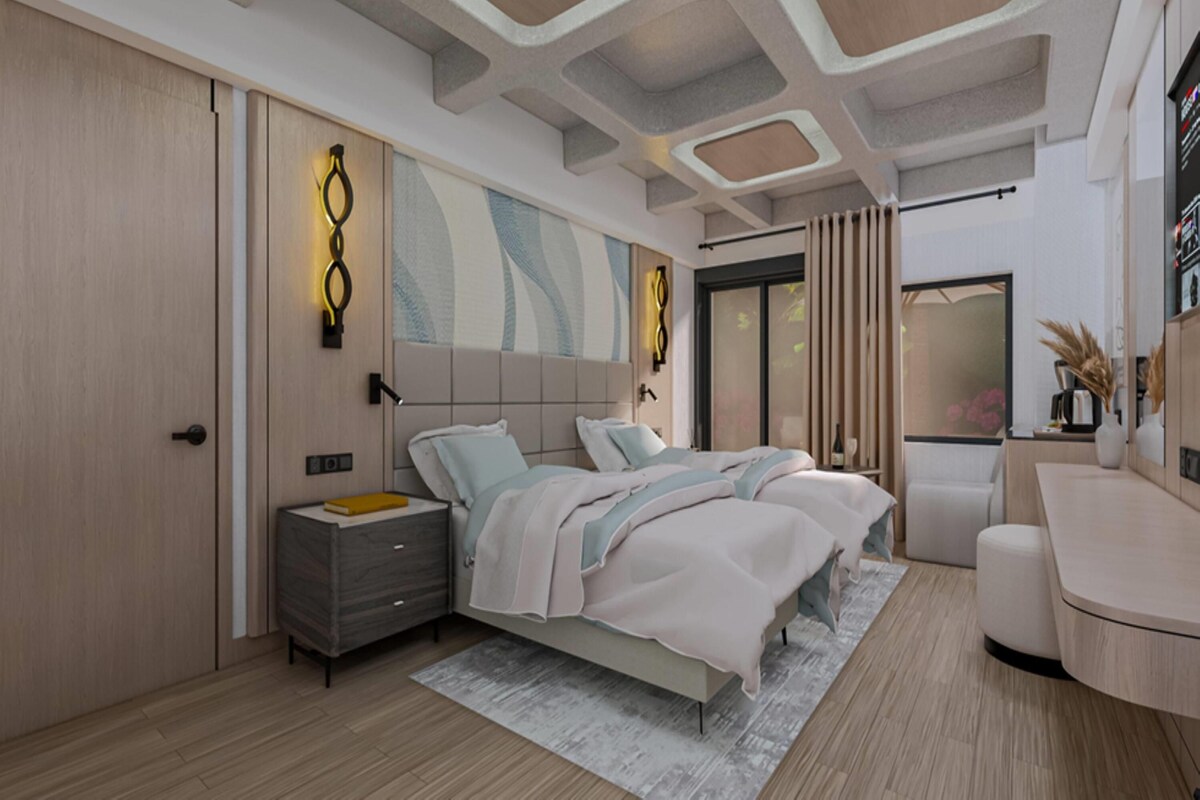 Phòng Suite dành cho gia đình, nhiều giường (Garden)