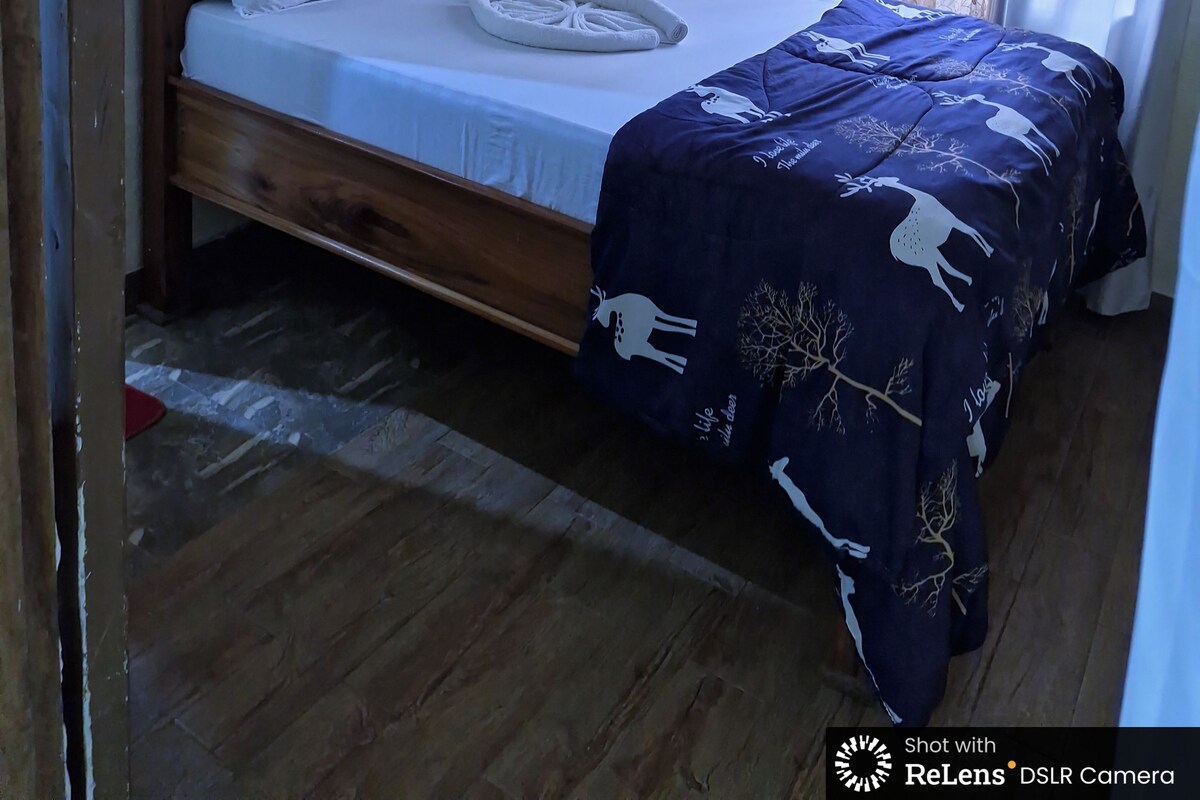 Suite estudio clásica, balcón, vista a la montaña