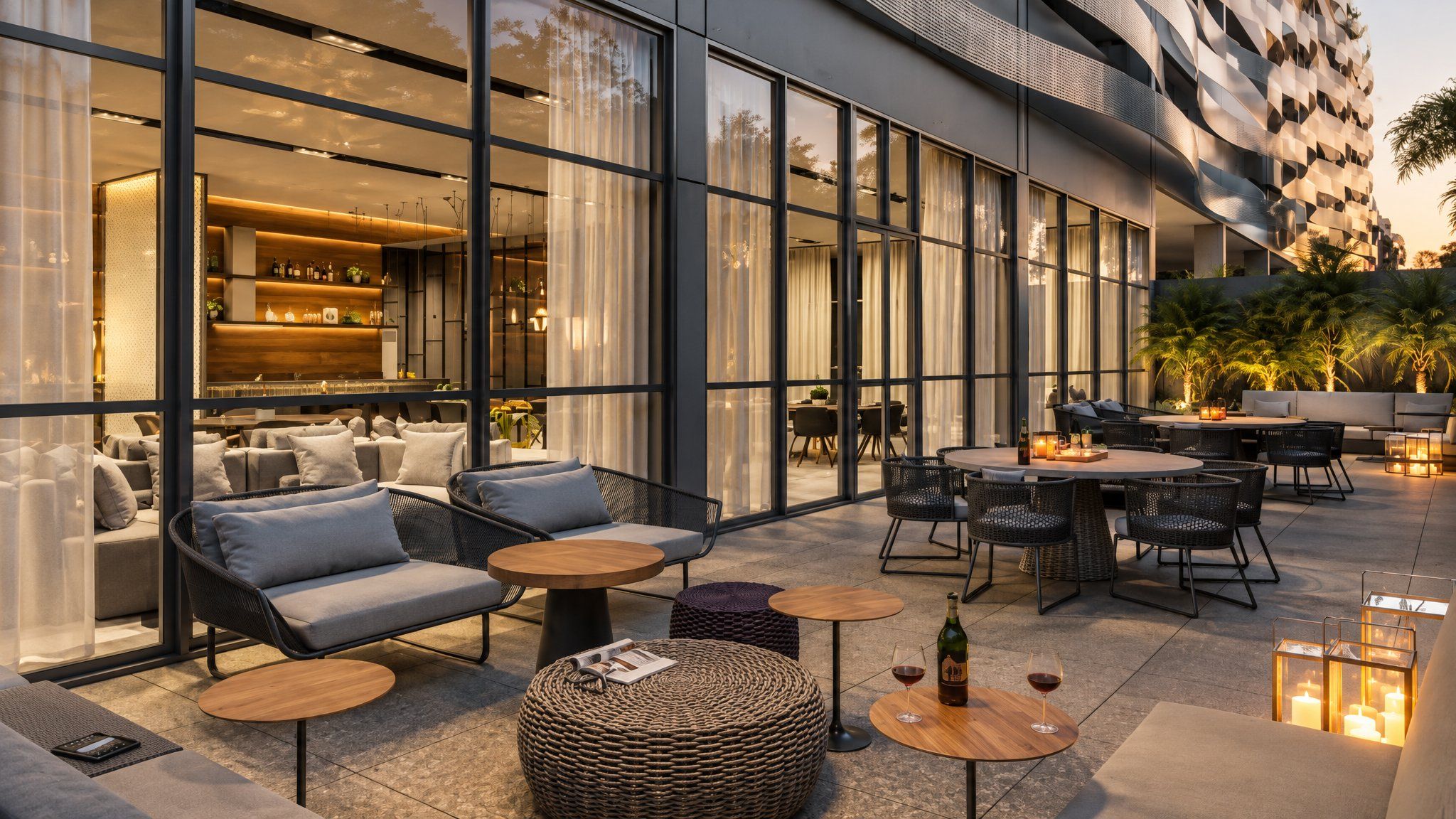 Outdoor dining