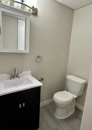 Deluxe Apartment | Bathroom - Northern Lofts (International Falls)