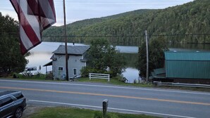 Property grounds - Cozy lakefront cabin retreat in Greensboro, Vermont perfect for your getaway (Greensboro)